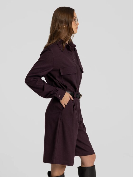 MANDRAGORA MANDRAGORA Camicia Omaro Viola Standard Fit