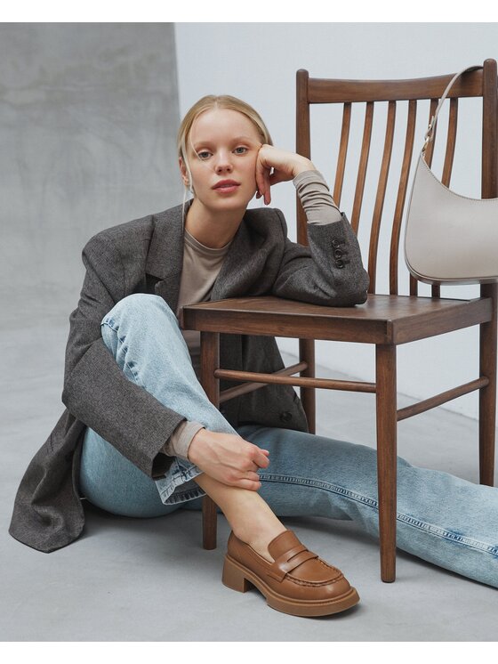 Estro Estro Mocassini ER00113578 Marrone