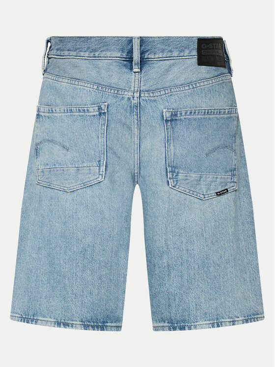 G-Star Raw G-Star Raw Szorty jeansowe Dakota D24411-D436-G671 Niebieski Regular Fit