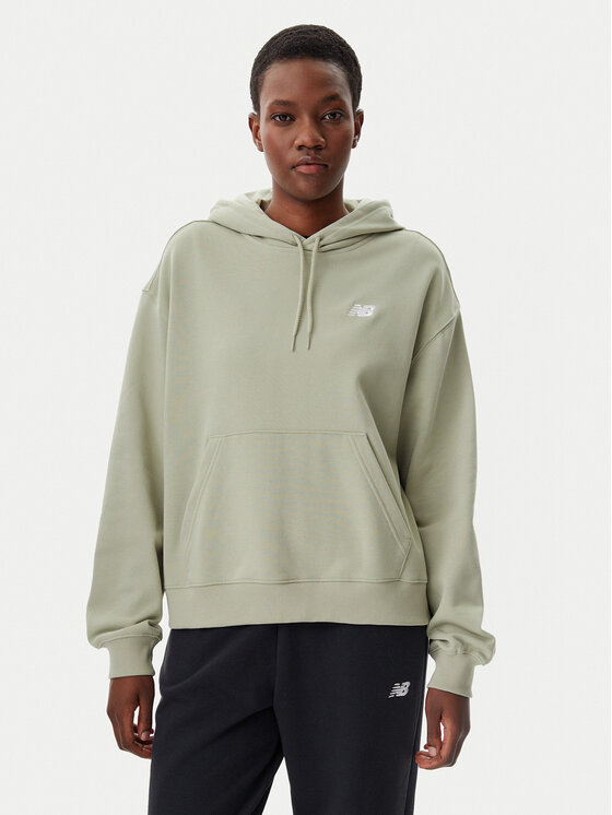 New Balance Damska 'Bluza, rozmiar XS, Zielona, WT41507