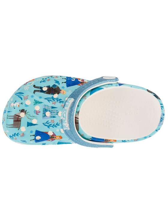 Crocs Crocs Klapki Frozen Baya Clog Kids Niebieski