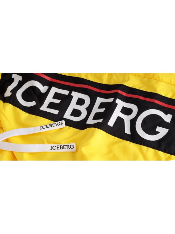 Iceberg Iceberg Plavecké šortky ICE2MBM02 Žlutá Regular Fit