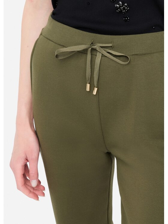 Liu Jo Liu Jo Pantaloni di tessuto TF5296FS32190515 Verde Regular Fit