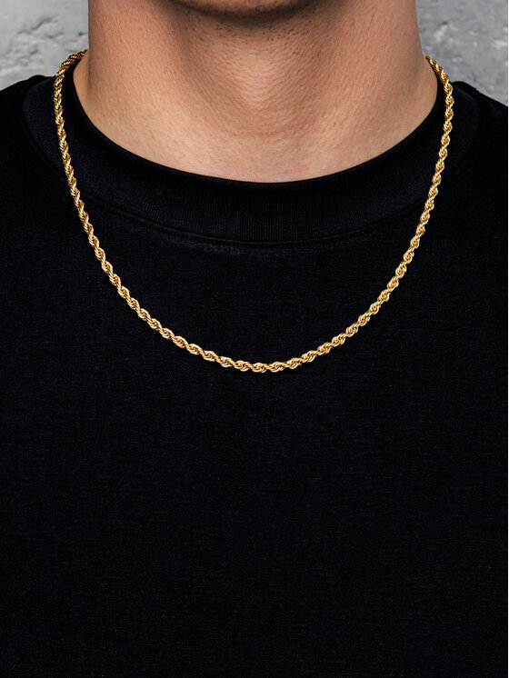ICED STUFF ICED STUFF Kette Rope Goldfarben