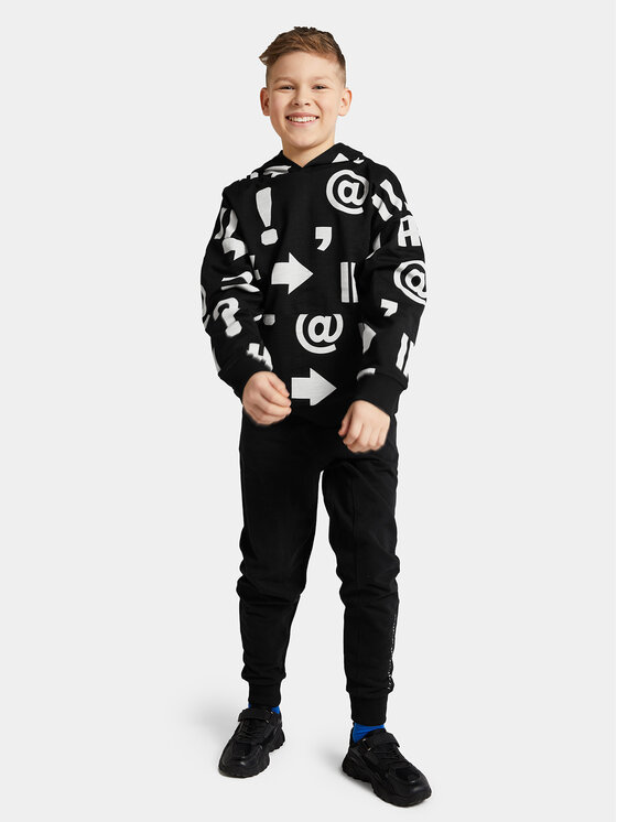 Coccodrillo Coccodrillo Felpa WC4132301VBA Nero Regular Fit