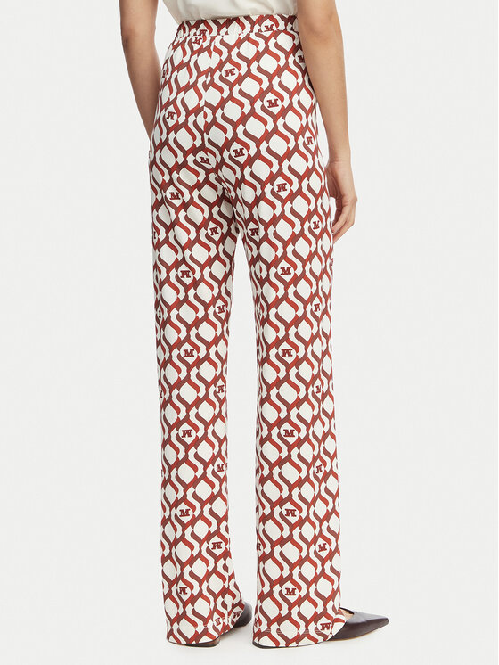 Max Mara Beachwear Max Mara Beachwear Kalhoty z materiálu Bchabate 2616781029 Barevná Relaxed Fit