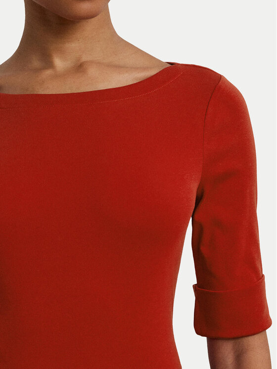 LAUREN RALPH LAUREN LAUREN RALPH LAUREN Bluză 200654963193 Roșu Slim Fit