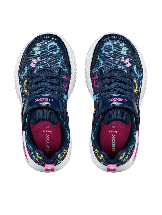 Geox Geox Sneakersy J Assister Girl J45E9B 0GFHH C4356 M Tmavomodrá