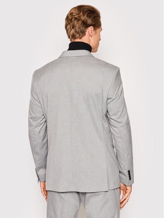 Selected Homme Selected Homme Сако Logan 16056888 Сив Slim Fit