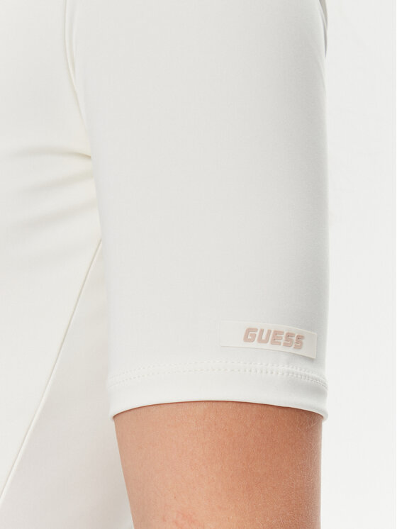 Guess Guess Glaustinukė Chia V3BP23 KC450 Écru Slim Fit