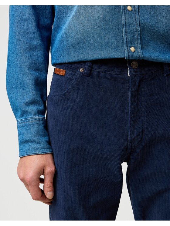 Wrangler Wrangler Jeansy TEXAS SLIM Niebieski Slim Fit