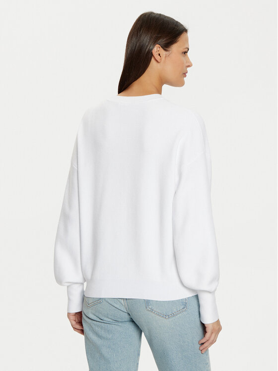 Guess Guess Felpa W5RR40 Z26I2 Bianco Regular Fit