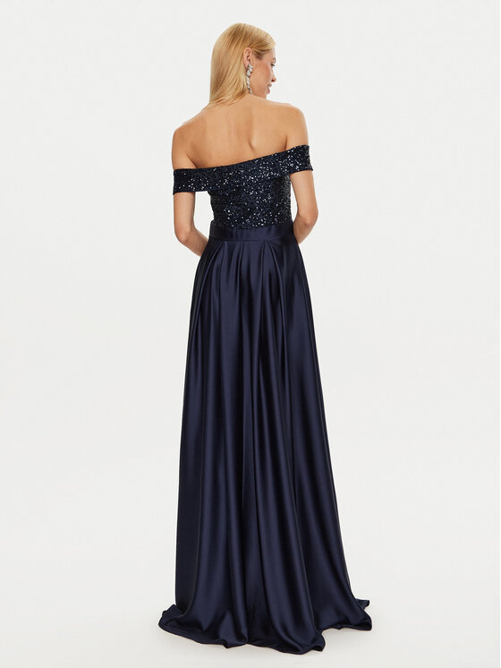 Rinascimento Rinascimento Abendkleid CFC0120520003 Dunkelblau Regular Fit