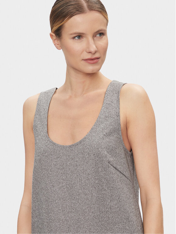 Vila Vila Rochie de zi 14091442 Gri Regular Fit