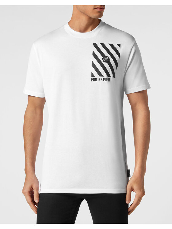 PHILIPP PLEIN PHILIPP PLEIN T-shirt 9861 Bianco Regular Fit