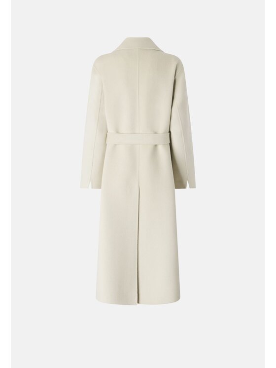 PINKO Pinko Płaszcz wełniany CORNICE CAPPOTTO PANNO DOUBLE 103819 Y27P Beżowy Regular Fit
