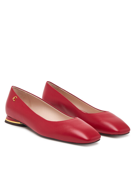 Coccinelle Coccinelle Baleriny C-Everyday Smo E4 U1L 19 01 01 Czerwony