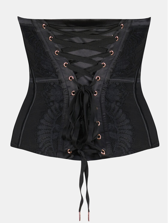 Hunkemöller Hunkemöller Balconette melltartó Akelei Bustier 202600 Fekete