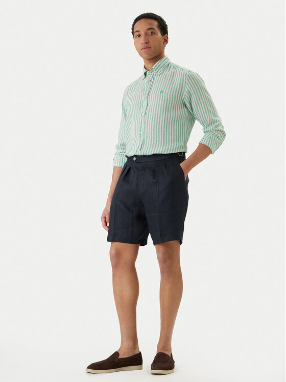 BOSS BOSS Särk H-Liam 50560595 Roheline Regular Fit