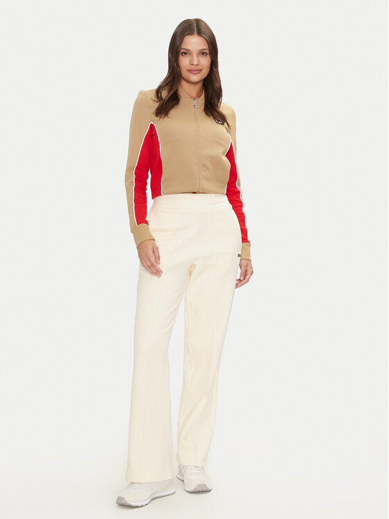 Fila Fila Spodnji del trenirke Lauka FAW0910 Écru Wide Leg