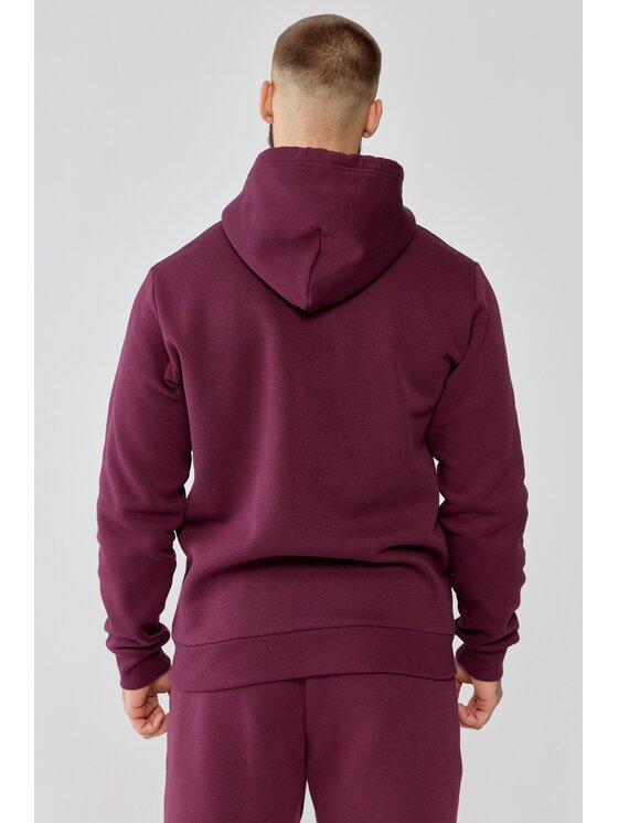 ROUGH RADICAL ROUGH RADICAL Bluza TRACK HOODIE ZIP Bordowy Oversize