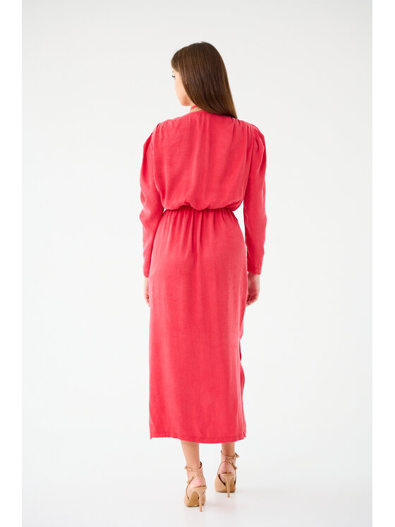 Leimann Leimann Sukienka koktajlowa Victoria Czerwony Feminine Fit