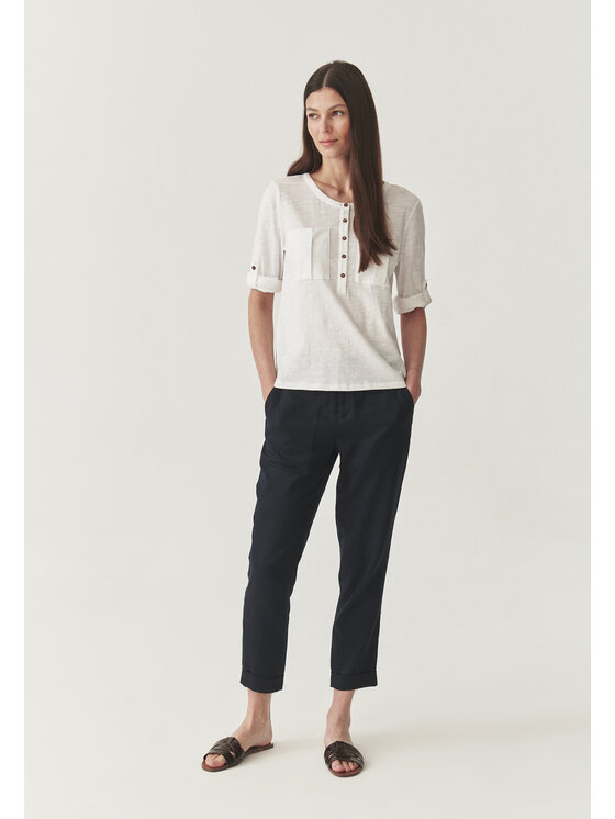 TATUUM Tatuum Bluzka ALJA Écru Loose Fit