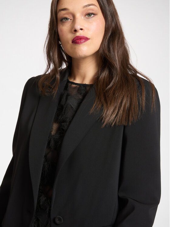 Elena Mirò Elena Mirò Giacca di transizione Q129P100067N033 Nero Regular Fit