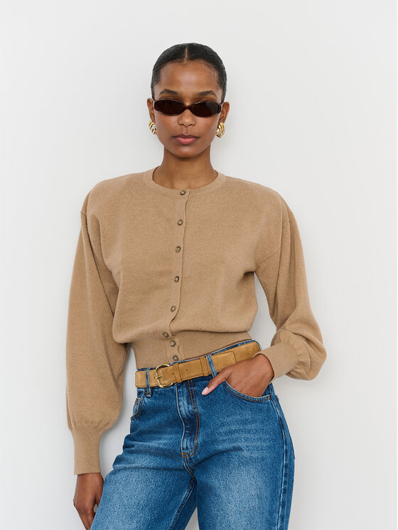 La Mania La Mania Maglione BELLE Beige Casual Fit