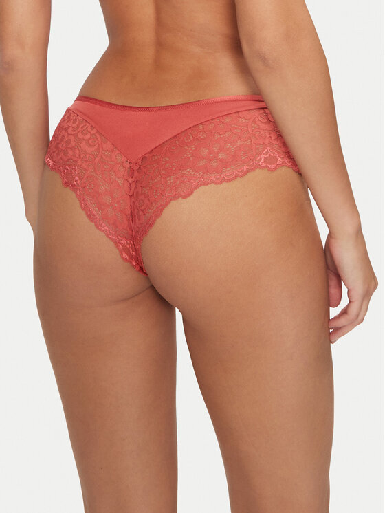 Hunkemöller Hunkemöller Brazilské kalhotky Marine 206313 Červená