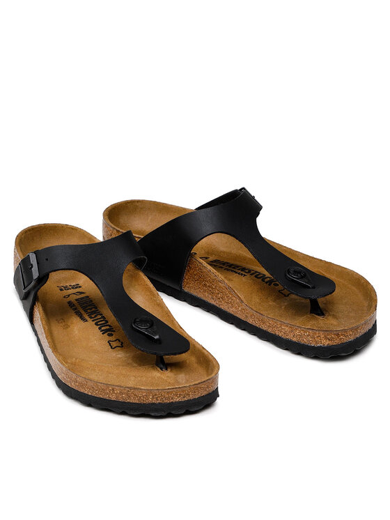 Birkenstock Birkenstock Japonki Gizeh 043691 Czarny