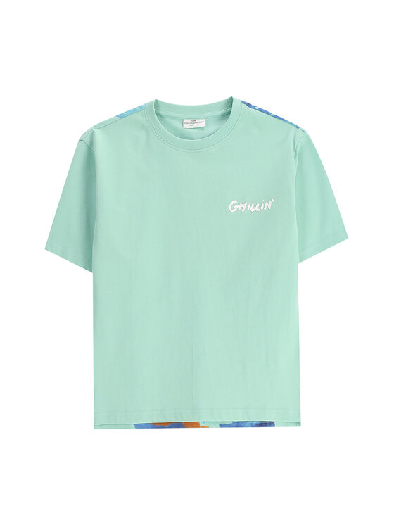 Coccodrillo T-Shirt WC5143202IBJ Zielony Regular Fit
