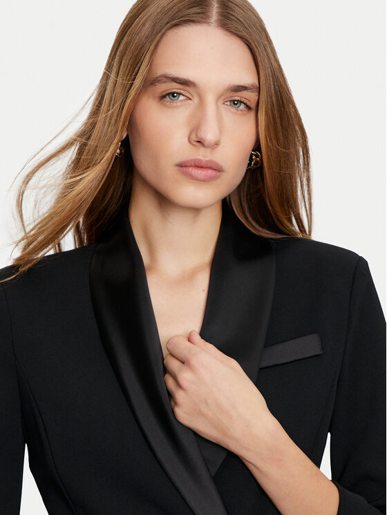 Imperial Imperial Kokteilinė suknelė AFAXIAW Juoda Slim Fit