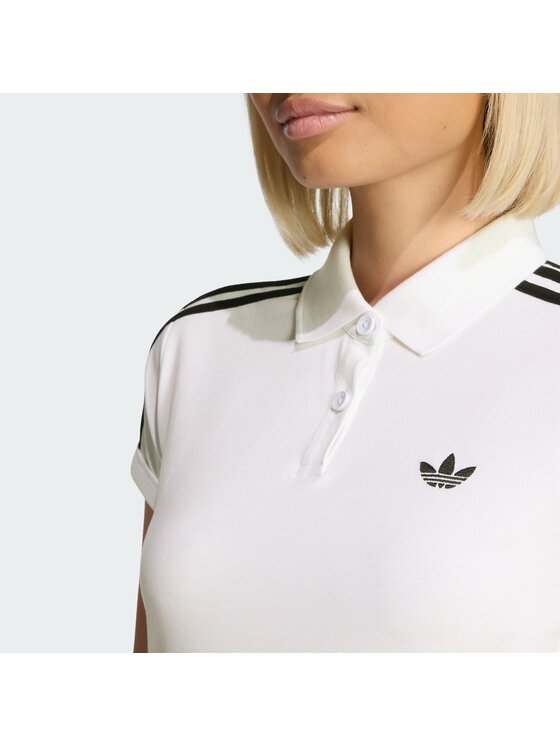 adidas adidas Polo 159123 Biały Slim Fit
