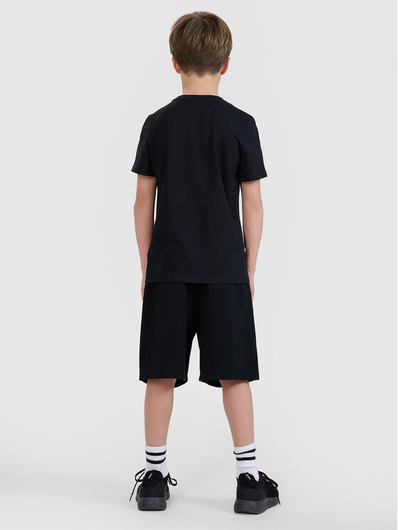 4F 4F Szorty sportowe TSHOM685 Czarny Oversize
