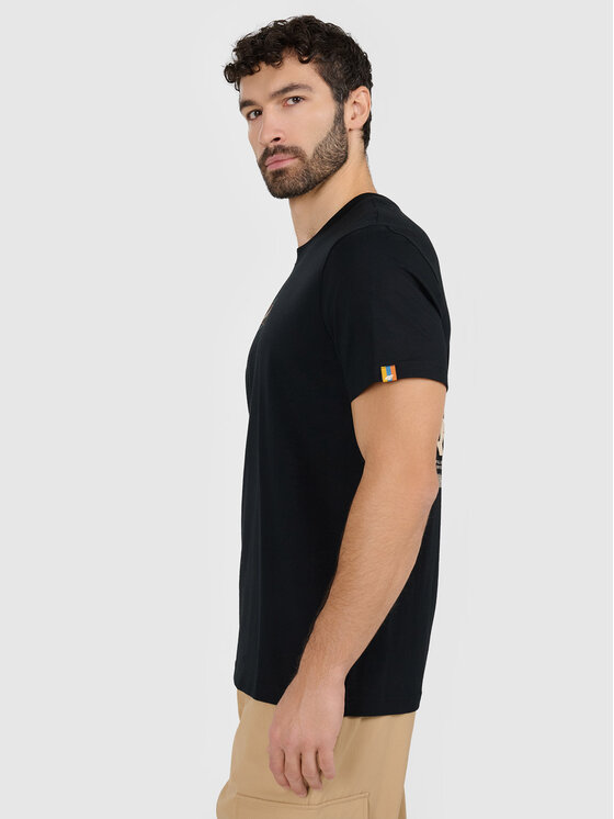 4F 4F T-Shirt MISSION READY Czarny Regular Fit