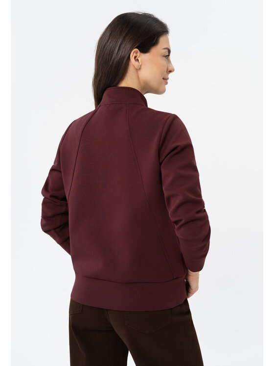 Volcano Volcano Bluza B-NOVA Czerwony Regular Fit
