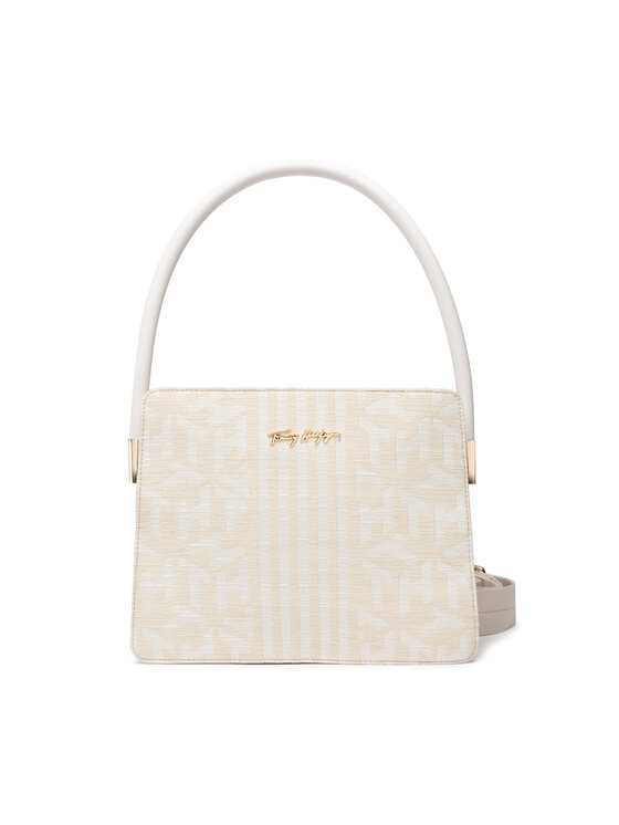 Tommy Hilfiger Handtasche New Tommy Shoulder Bag Canvas AW0AW12314  