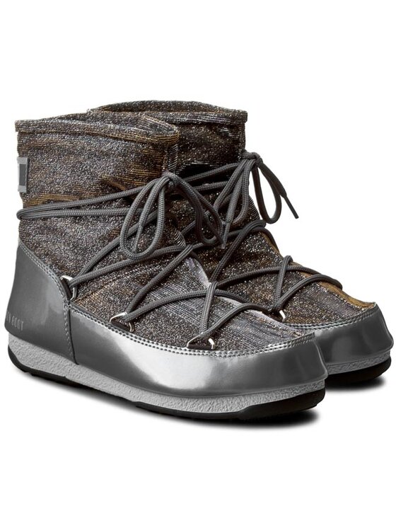 Moon Boot niegowce Low Lurex 24005600002 Srebrny Modivo.pl