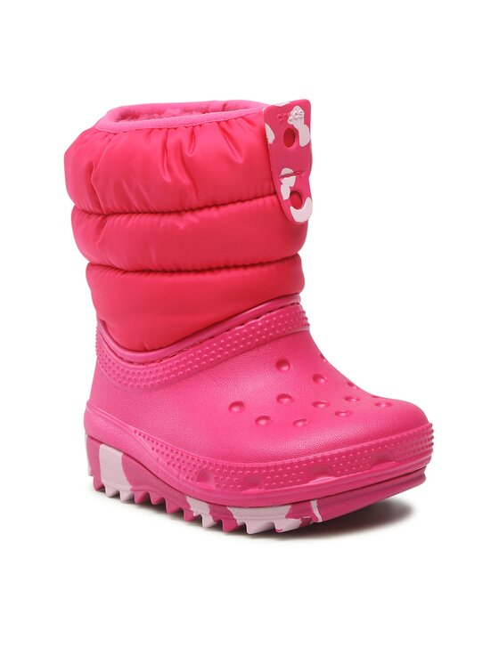 Crocs Crocs Schneeschuhe Classic Neo Puff Boot T 207683 Rosa