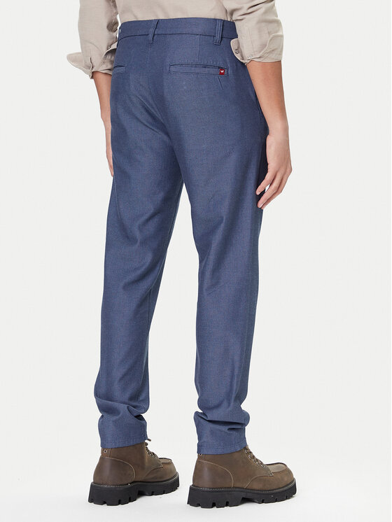Mustang Mustang Chinos Daytona 1017075 Kék Slim Fit