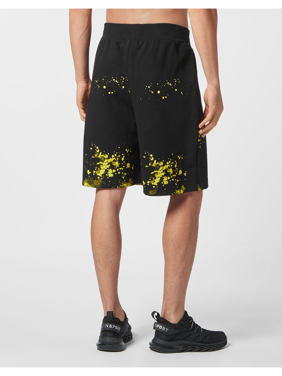 Plein Sport Plein Sport Pantaloncini 2819 Nero Jogger Fit
