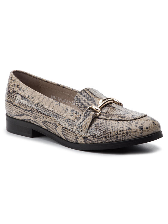 Scarpe basse 3053/001-P Marrone