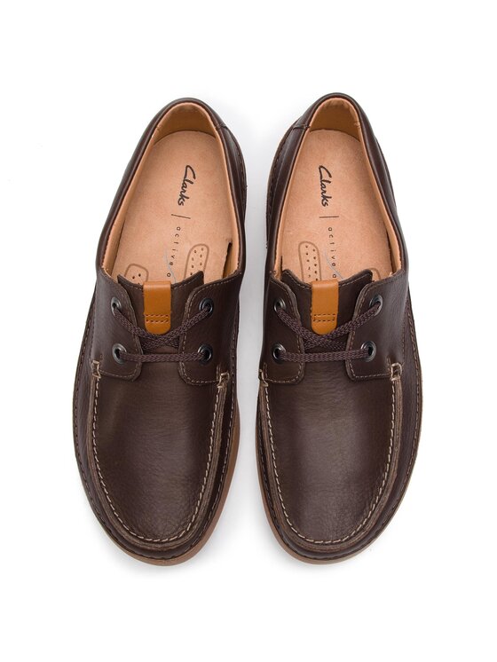Clarks Scarpe basse Oakland Sun 261419627 Marrone Modivo