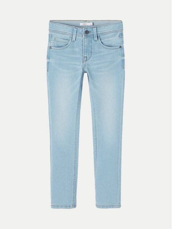 NAME IT NAME IT Traperice Silas 13190372 Plava Slim Fit