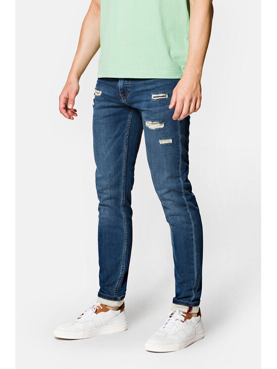 Lancerto Lancerto Jeansy Ansel SP113222000025 Granatowy Slim Fit