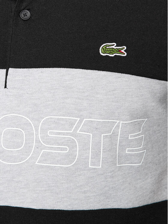 Lacoste Lacoste Поло PH1470 Чорний Regular Fit