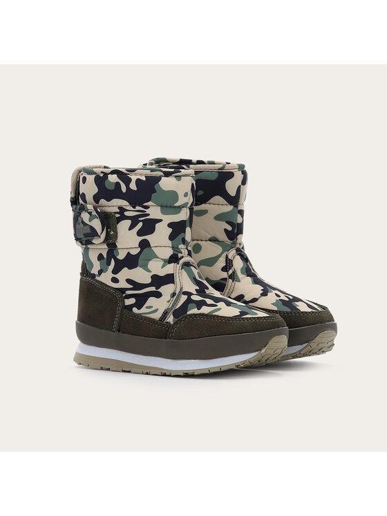 Rubber Duck Rubber Duck Śniegowce Jogger Khaki