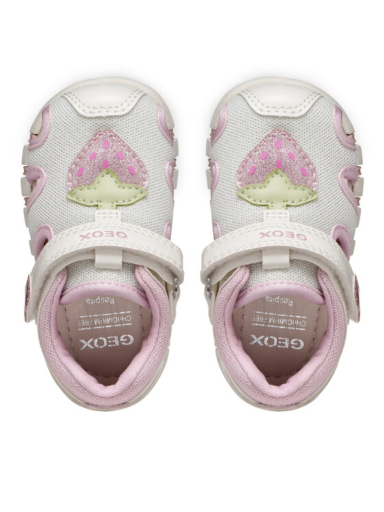 Geox Geox Sandály B Sandal Iupidoo Gir B6517B 054GN C0406 Bílá