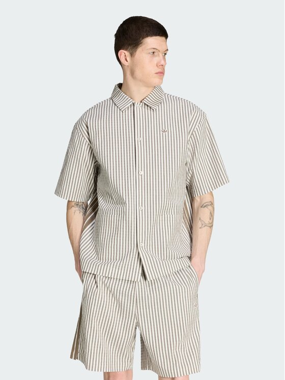 adidas adidas Koszula 168169 Beżowy Regular Fit